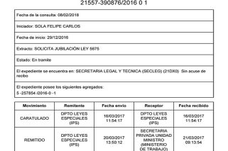 Solá, jubilación y vacaciones