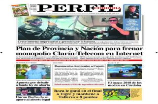 La tapa del Diario PERFIL Córdoba del domingo 11 de marzo