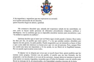 El Papa pidió perdón a los que se ofendieron con sus gestos