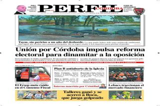 La tapa de Perfil Córdoba del domingo 18 de marzo de 2018
