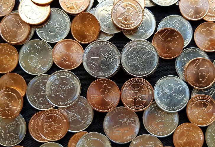 El BCRA pondrá en circulación las nuevas monedas de $1 y $5.