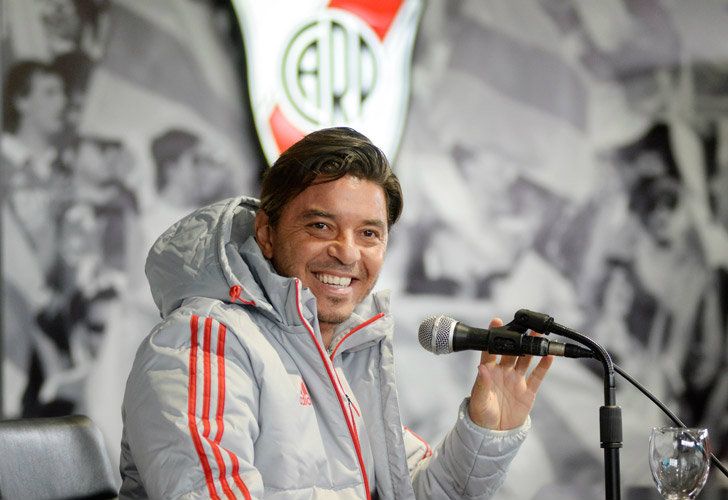 River Plate coach Marcelo Gallardo will be hoping his side can defeat Racing Club in the Copa Libertadores.