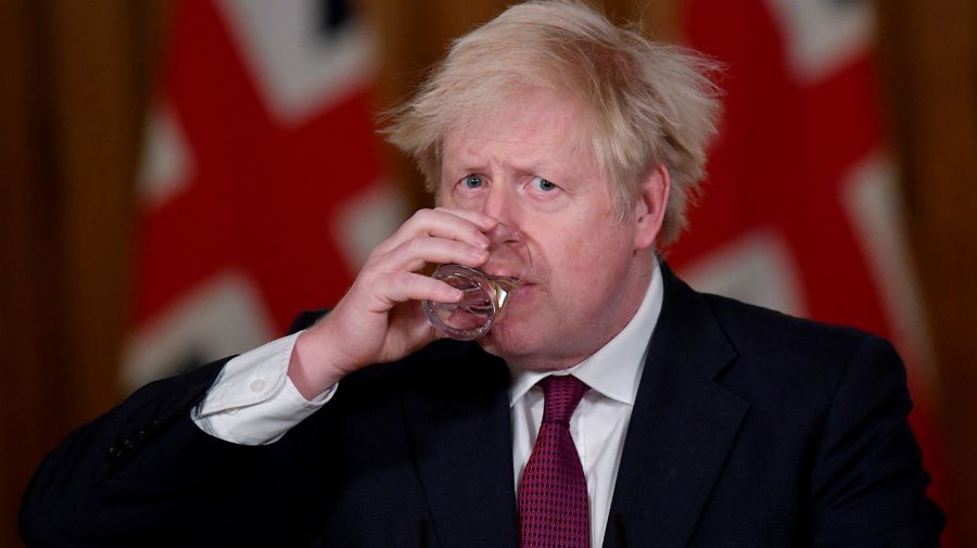 Boris Johnson, primer ministro británico.  Crédito: AFP