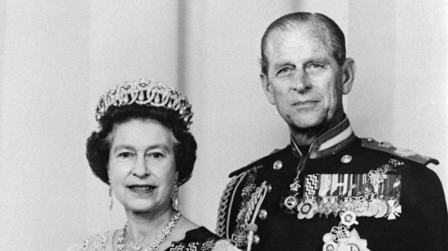 Isabel II y Felipe de Edimburgo. Foto: AFP