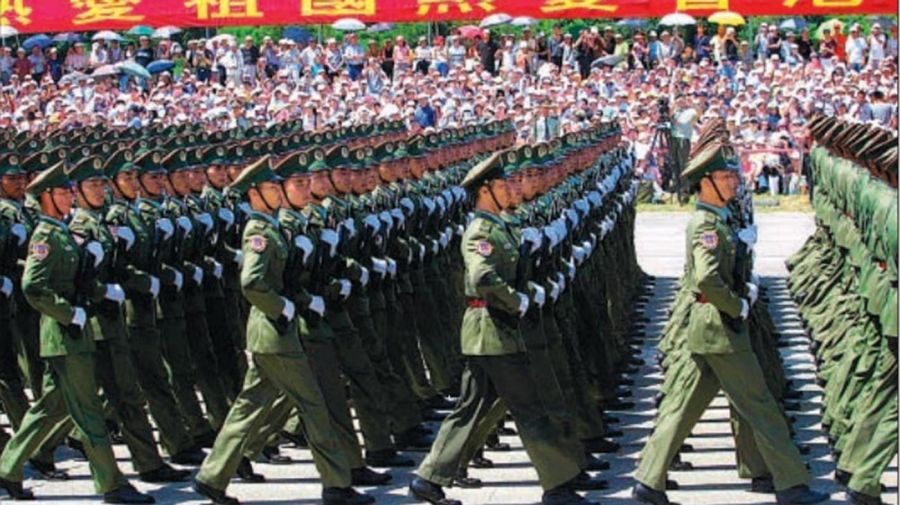 Desfile militar chino