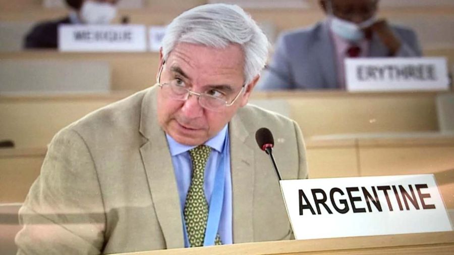 Embajador de Argentina en Ginebra, Federico Villegas.