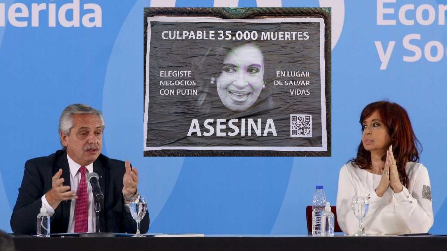 Alberto Fernández y Cristina Kirchner