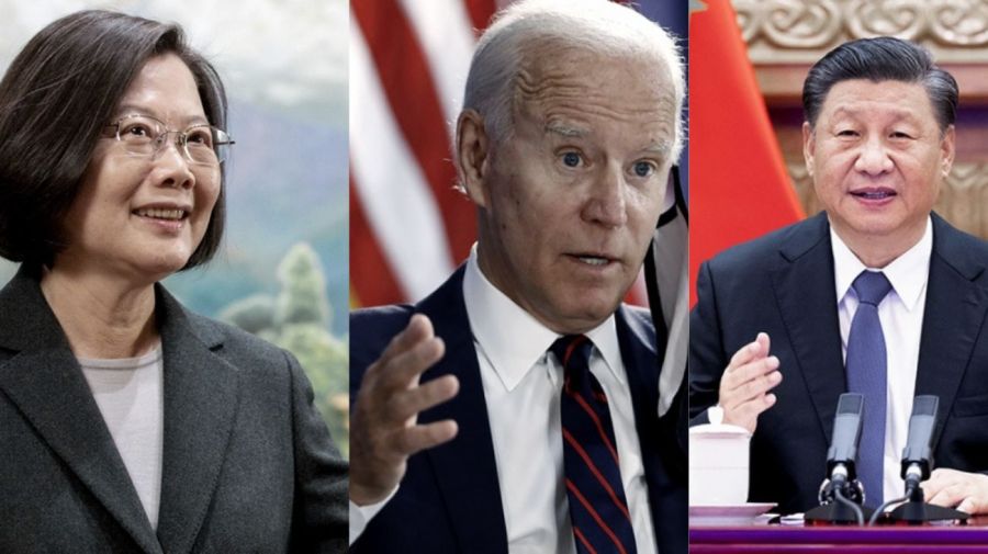 Tsai-IngWen, Joe Biden y Xi Jinping