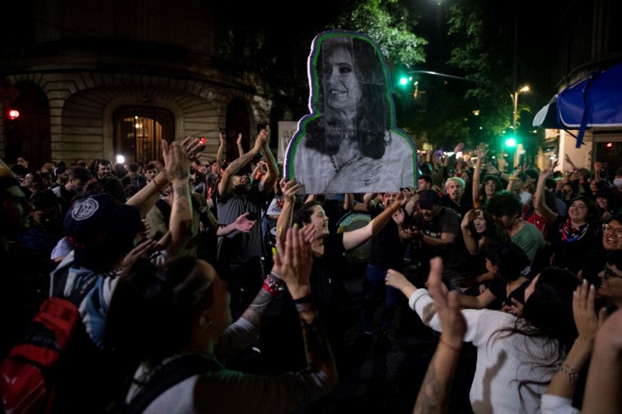 Incidentes en Recoleta por Cristina Kirchner