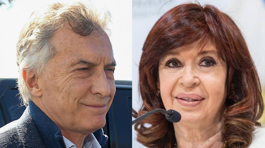 Mauricio Macri y Cristina, representantes de los dos grandes espacios del país