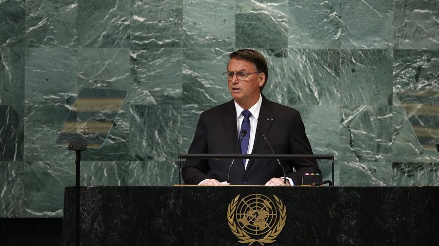 Jair Bolsonaro en la ONU