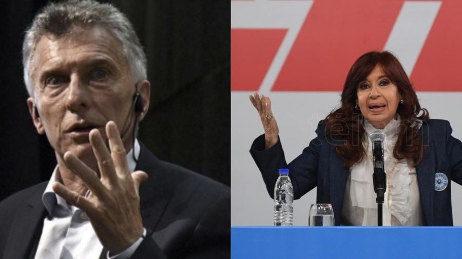 Mauricio Macri y Cristina, representantes de los dos grandes espacios del país