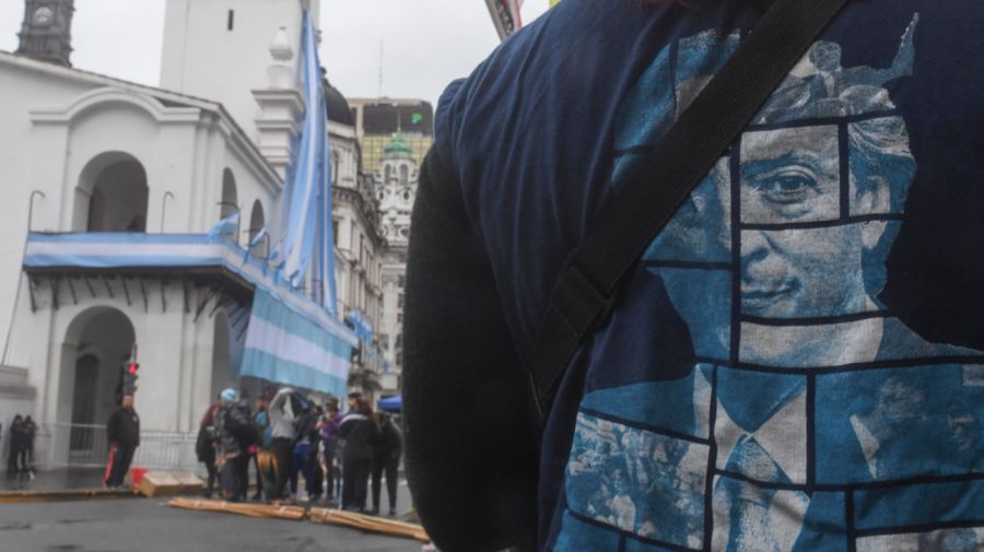Ato de Cristina Kirchner na Plaza de Mayo