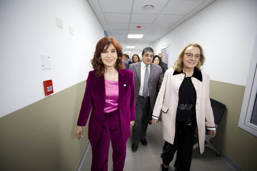 Cristina Fernández y Alicia Kirchner