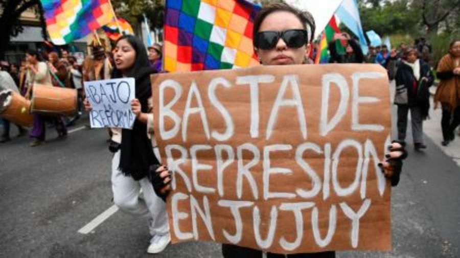 Este año se vivieron fuertes represiones en Jujuy