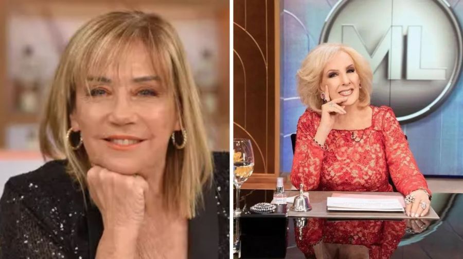 Marcela Tinayre y Mirtha Legrand