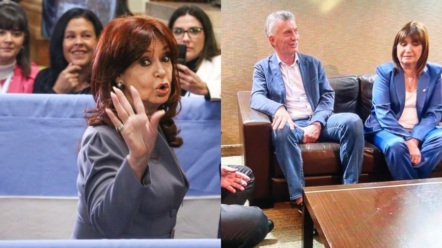 Cristina Kirchner, Mauricio Macri y Patricia Bullrich. Kirchnerismo y antikirchnerismo.