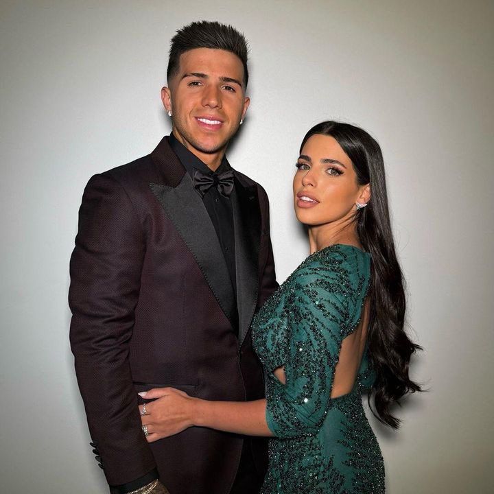 Enzo Fernández y Valentina Cervantes. 