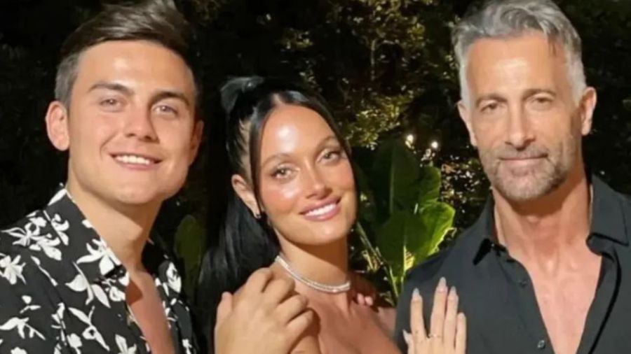 Oriana Sabatini, Paulo Dybala y Ova Sabatini