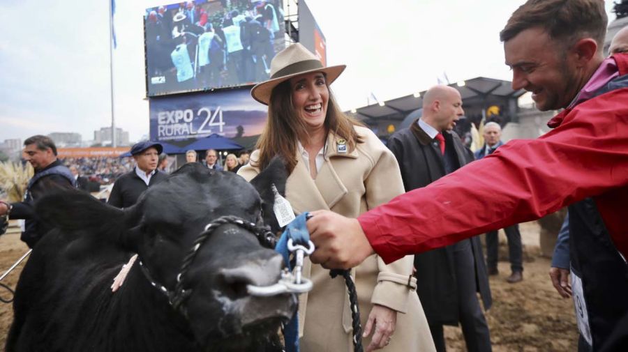 La vicepresidenta Victoria Villarruel en la Expor Rural