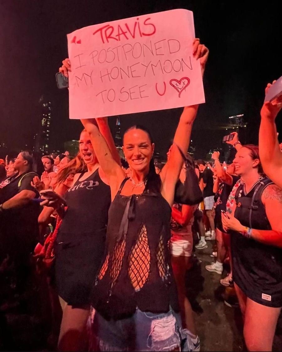 Oriana Sabatini en el Lollapalooza