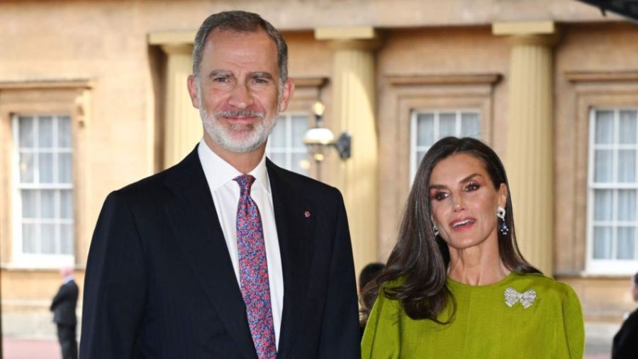 Los reyes Felipe y Letizia