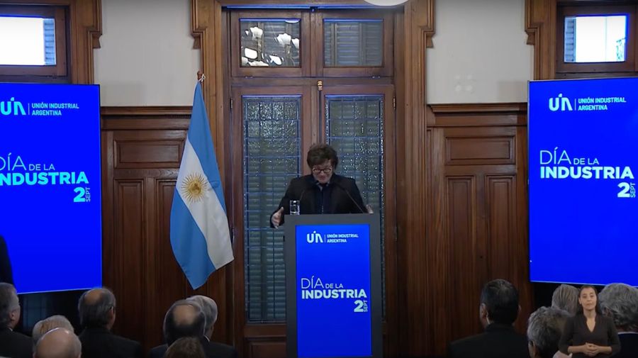 Discurso del Presidente Javier Milei en el encuentro por el Día de la Industria en la Unión Industrial Argentina.