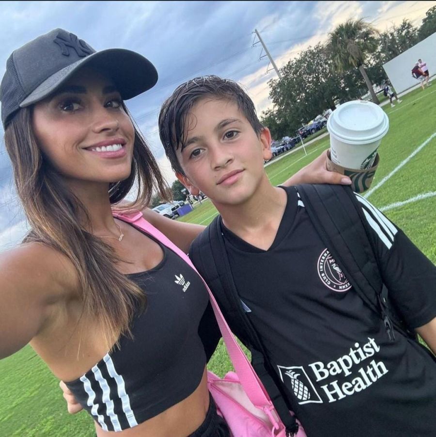 Antonela Roccuzzo vía Instagram