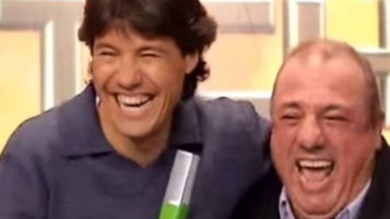 Marcelo Tinelli y Toti Ciliberto. 