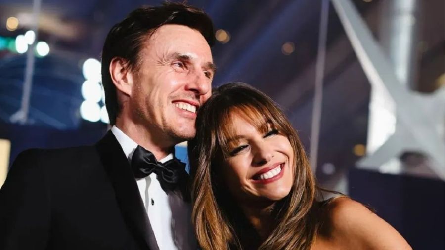 Roberto García Moritán y Pampita.