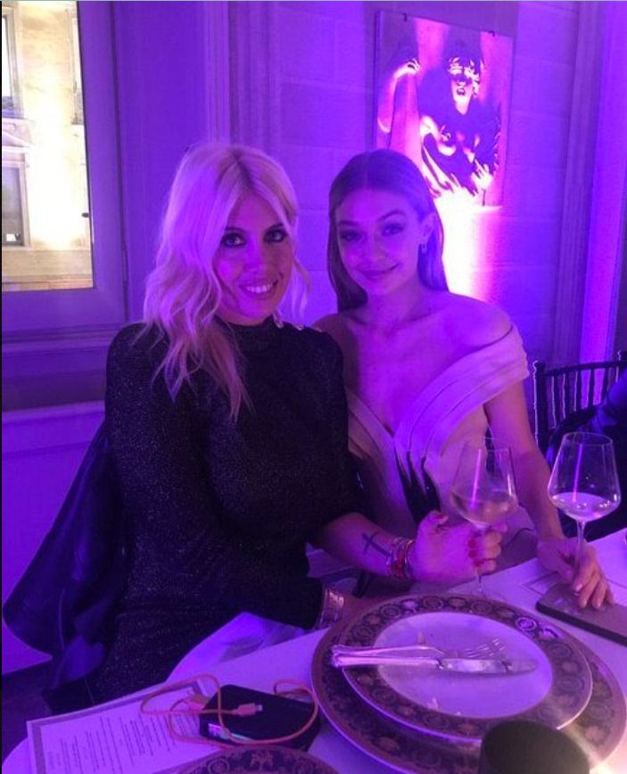 Wanda Nara y Gigi Hadid