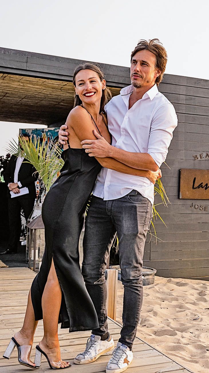 Pampita y Roberto García Moritán. 