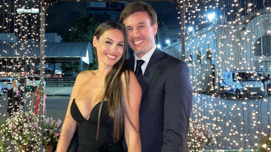 Pampita y Roberto García Moritán. 