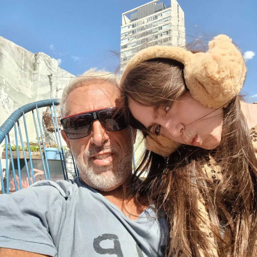 El Turco Naim y su hija Gina