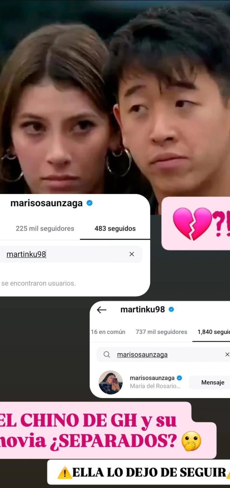 Martín Ku y Marisol