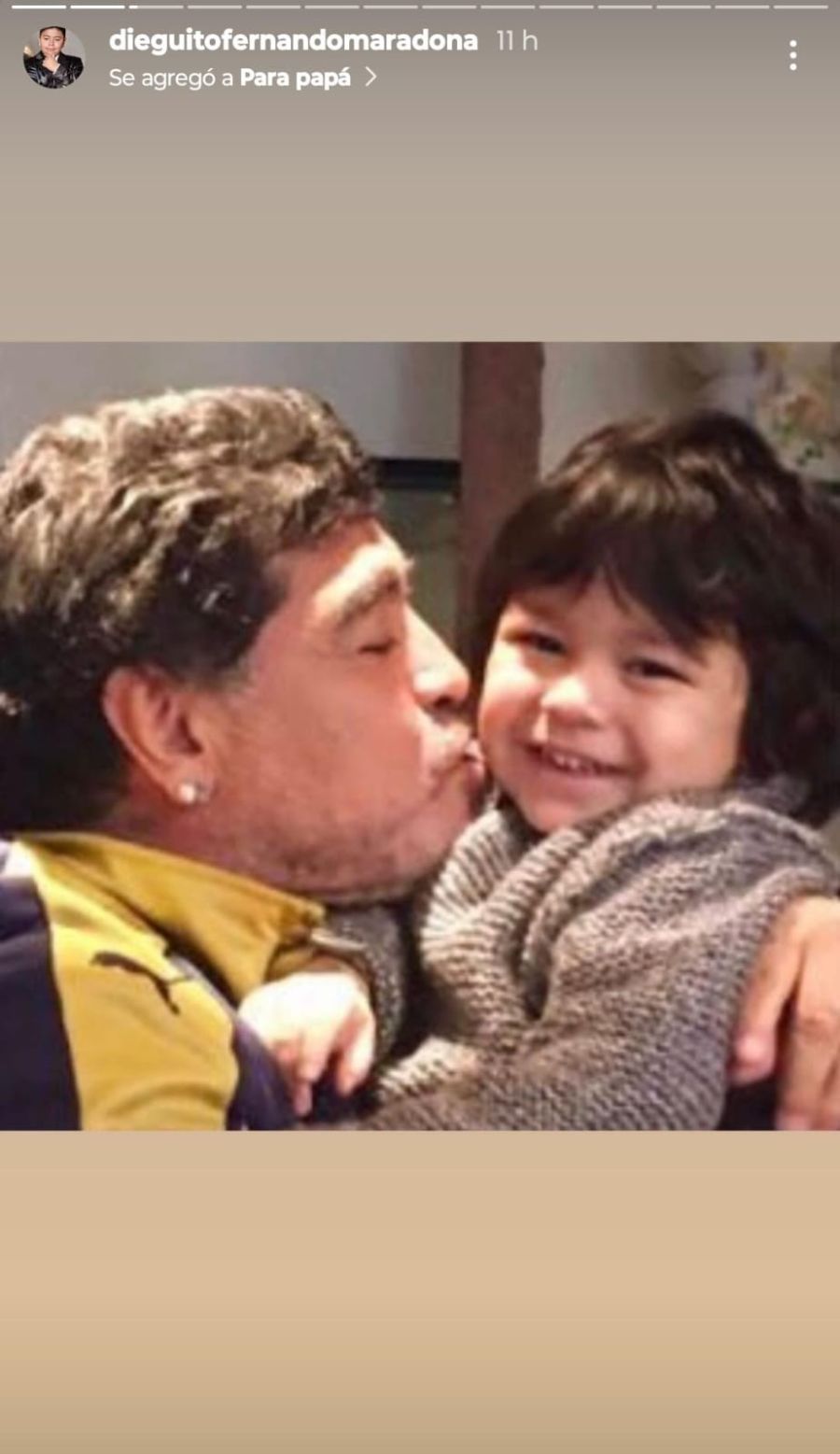 Diego Maradona y Diego Fernando Maradona. 