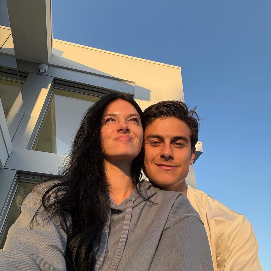 Paulo Dybala y Oriana Sabatini. 