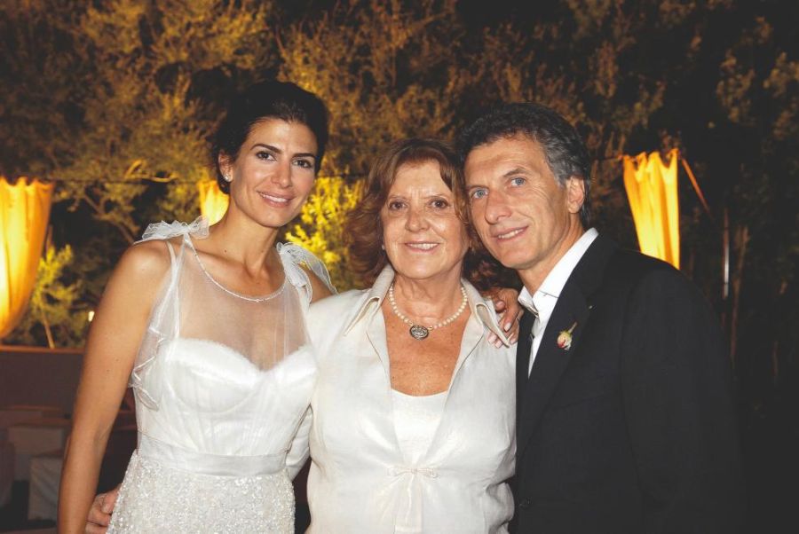 Juliana Awada y Mauricio Macri.