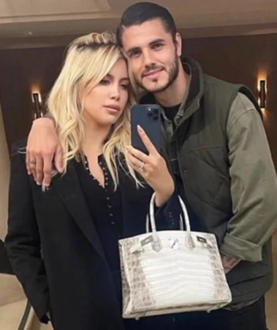 La cartera de Wanda Nara. 