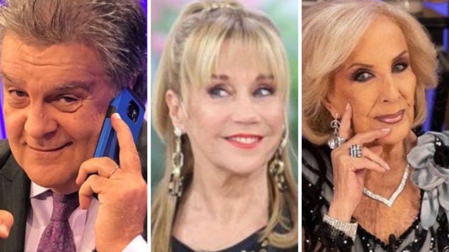 Luis Ventura, Marcela Tinayre y Mirtha Legrand