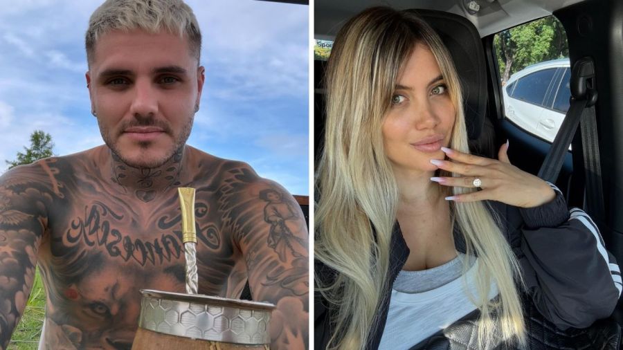 Wanda Nara y Mauro Icardi