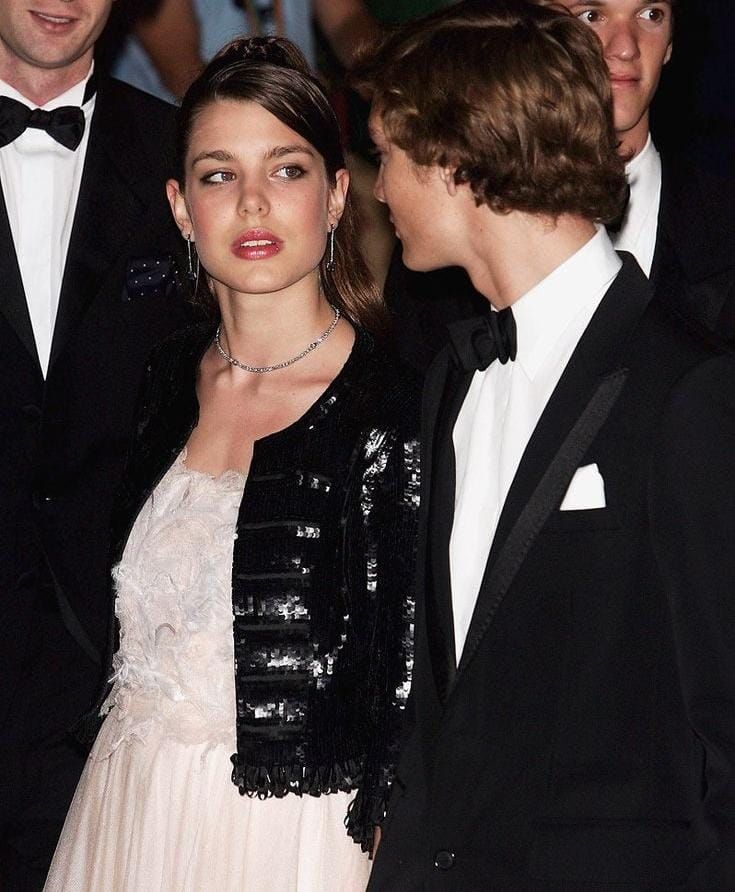 Carlota Casiraghi y Félix Winckler.