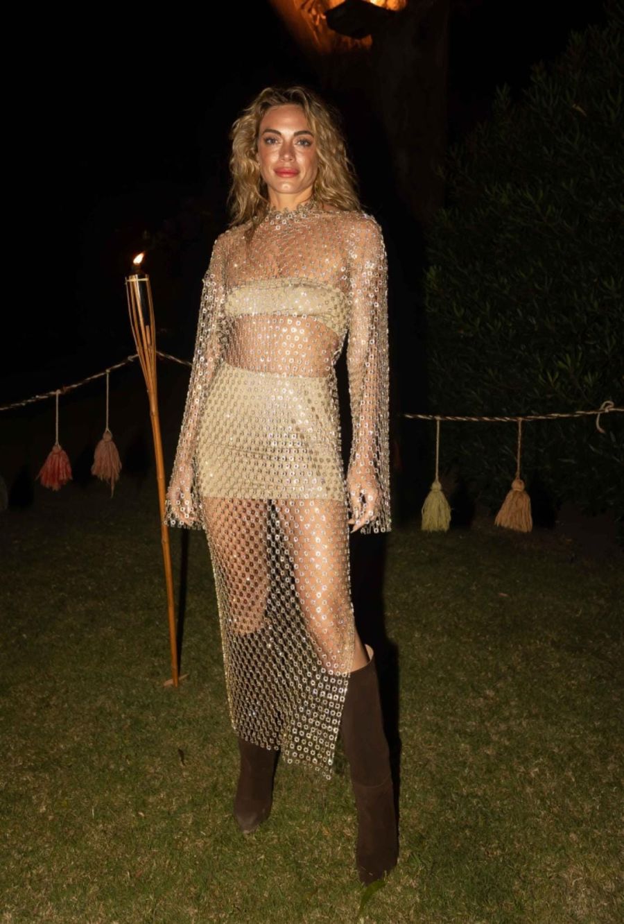 Fiesta de Guiseppe Cipriani, look de Emilia Attias