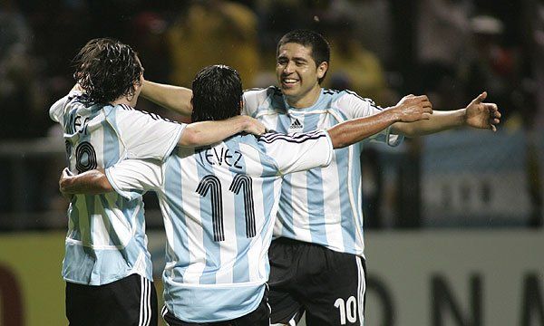 tevez y messi