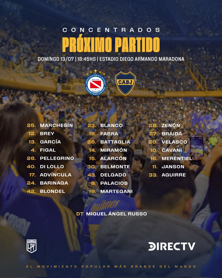 convocados