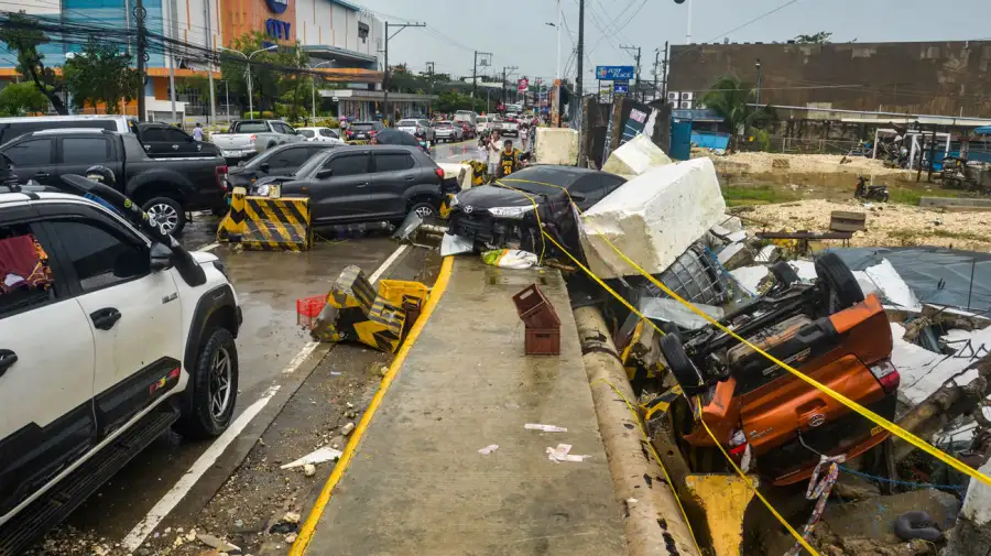 Tifón Kalmaegi en Cebú, Filipinas