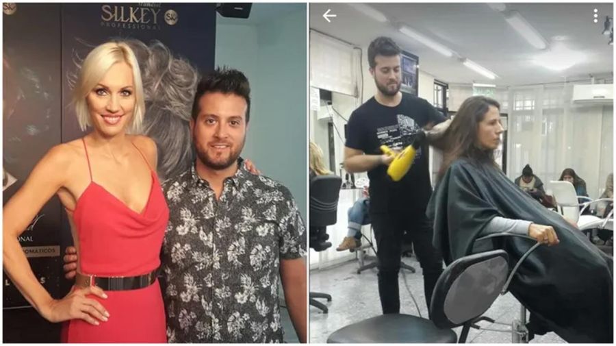 Diego Chicato with Ingrid Grodke