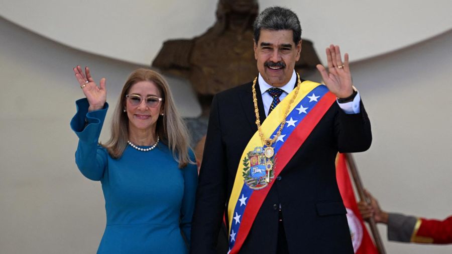 Cilia Flores y Nicolás Maduro