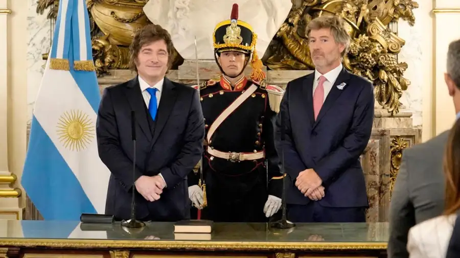 Juramento de Juan Bautista Mahiques ministro de Justicia