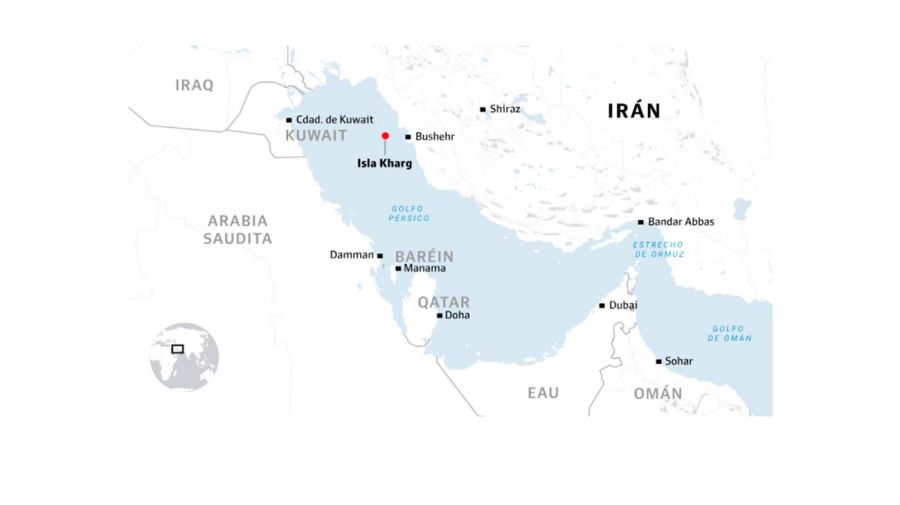 Mapa de la ubicación de la isla de Jark